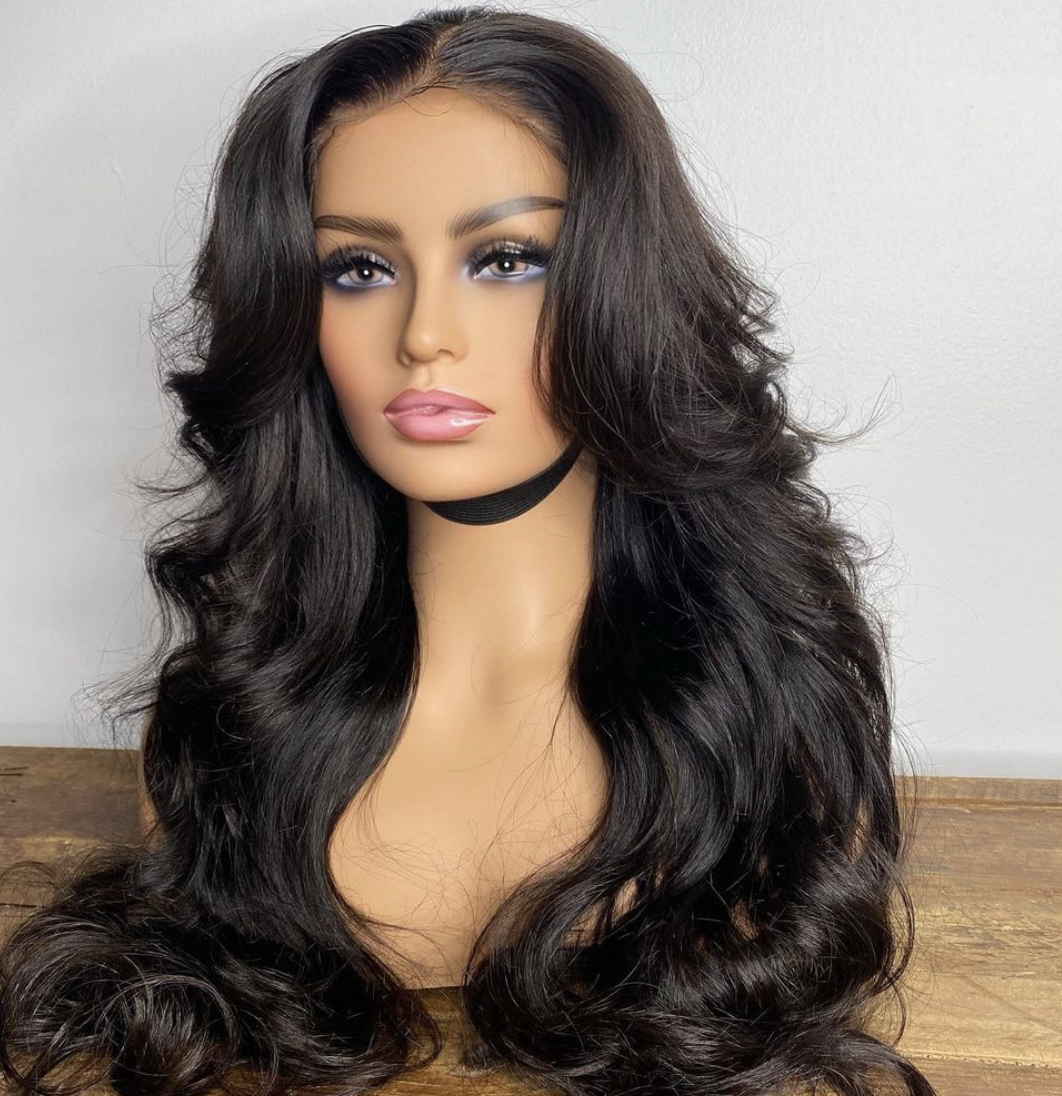 Diva 28" Custom Layered Virgin Hair HD Lace