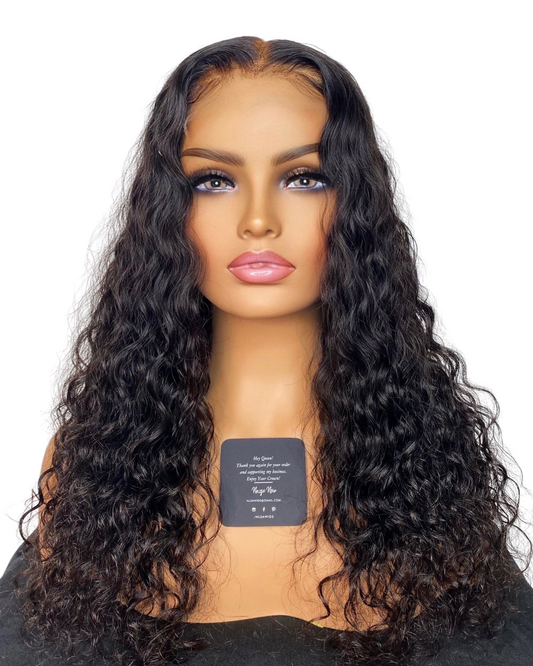 Adrian Water Wave Virgin Hair HD Lace Closure